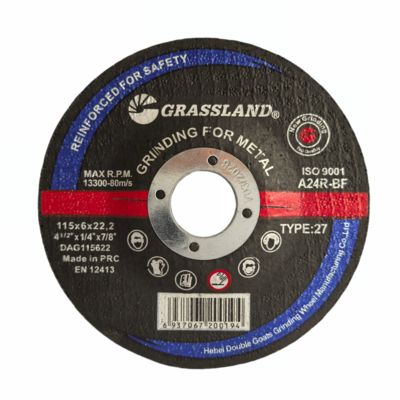 Grasland kim loại nghiền đĩa 115mm X 6mm X 22.2mm cho cắt chính xác rung không
