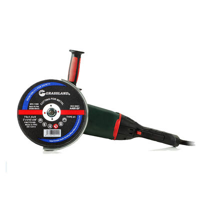 Đồng cỏ 80m / s Đĩa cắt kim loại mài mòn 3 inch 75mm