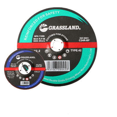 4in 100mm X 6.0mm X 16mm Bánh mài mài mòn ngoại quan cho kim loại