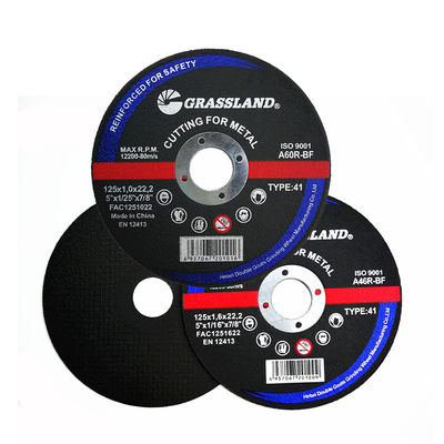 Grassland OEM Inox 5 inch 125 * 1.2 * 22 Đĩa cắt mài mòn