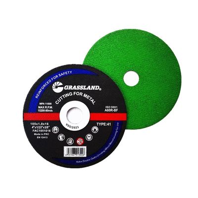 Máy mài góc bằng thép không gỉ 4 &quot;100mm X 1mm X 16mm Sử dụng EN 12413