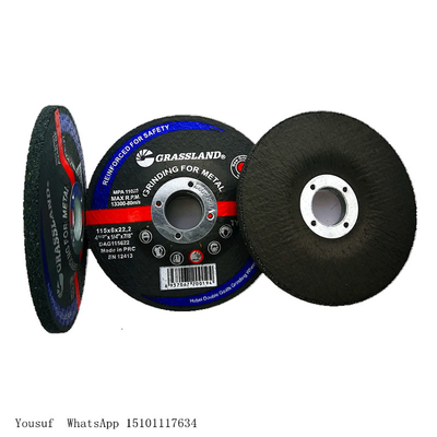 115x6x22.2mm Bánh xe cắt mài mòn Kim loại 24 Grit