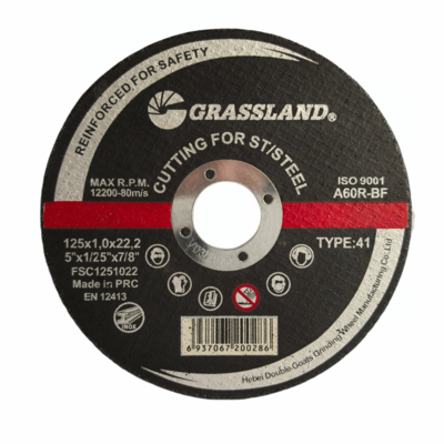 5 Inch Cut Off Angle Grinder Thin Cutting Disc 5" X 1/25” X 7/8" ISO