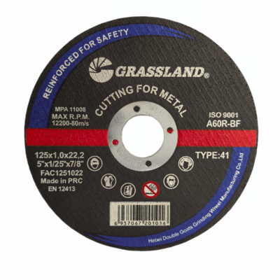 GRASLAND kim loại nghiền đĩa 125mm X 1mm X 22.2mm cho cắt chính xác rung động miễn phí