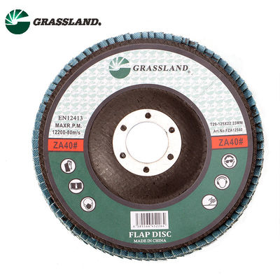 115mm 60 Grit Zirconium mài góc Đĩa nhám