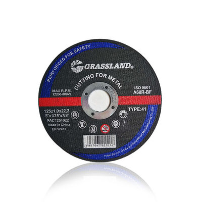 GRASLAND kim loại nghiền đĩa 125mm X 1mm X 22.2mm cho cắt chính xác rung động miễn phí