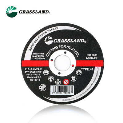 115X1X22.2, Thiết kế mỏng hơn GRASLAND 115mm bánh cắt cho cắt nhanh hơn và sạch hơn trên thép và thép không gỉ INOX