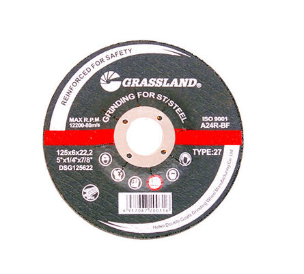 Grassland 125X6mm Thép không gỉ mài cắt bánh xe