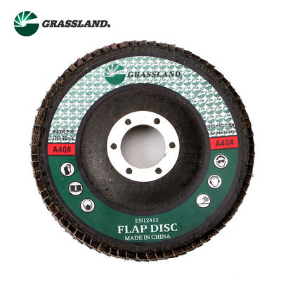 Máy mài góc Kim loại 4-1 / 2 "40 Grit Flap Disc Wheel