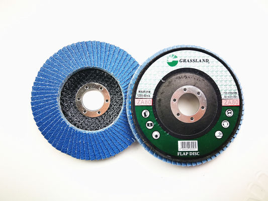 125mm 40 Grit 80 Grits Máy mài góc Đánh bóng đĩa mặt phẳng Zirconia