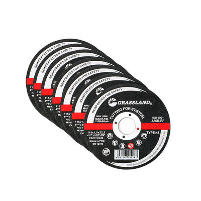 Đĩa cắt bằng thép không gỉ 4-1 / 2 "X3 / 64" X7 / 8 "T41 115mm