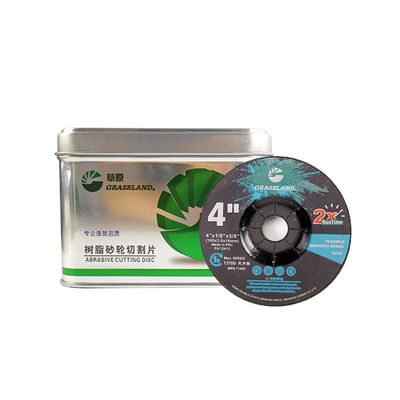 Đĩa mài linh hoạt bằng thép không gỉ nhôm oxit 4 inch