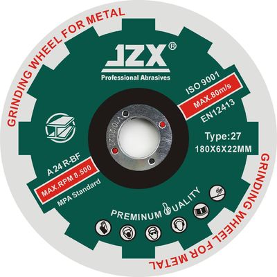 Bánh mài thép trung tâm ứng suất 7 "X 1/4" X 7/8 "T27