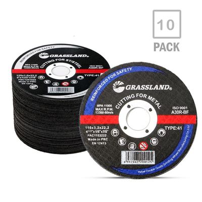 Đĩa cắt kim loại mài nhựa cho thép không gỉ 115 X 3.2 X 22.2 Máy nghiền góc