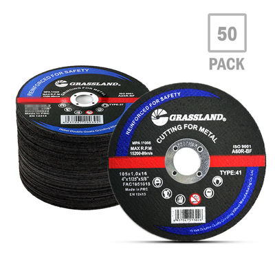 Đĩa nghiền kim loại 105 X 1 X 16 MM với lưới sợi thủy tinh đa cấp và vật liệu gắn nhựa